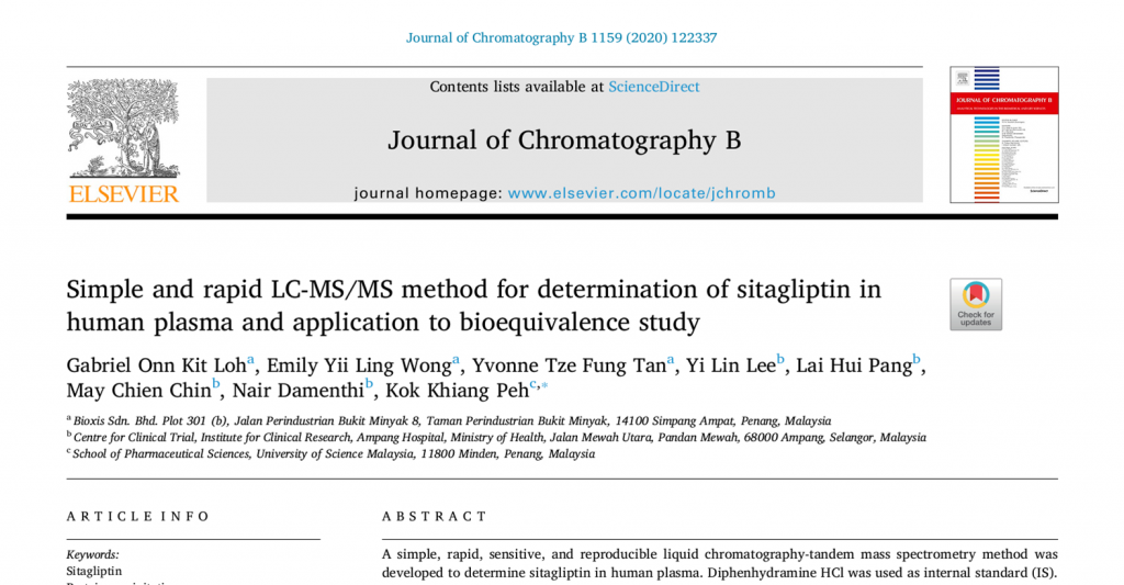 Simple and rapid LC-MS/MS method for determination of sitagliptin in<br />human plasma and application to bioequivalence study”><br />
                                </a><!-- .elementskit-entry-thumb END --><br />
                                                    <!-- .elementskit-entry-header END --><br />
                                    1 مهر, 1398                                </p>
<h2>
                    <a href=